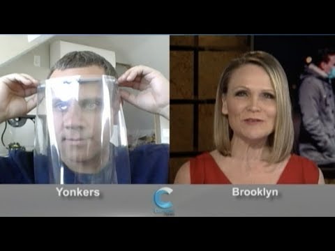 New York Doctor Creates Face Masks From Home