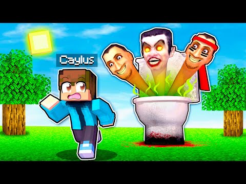 CaylusCraft - I Beat SKIBIDI TOILET BOSS in Minecraft!