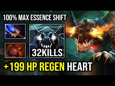 More Than 1 Kill Per Min 100% Unstoppable Maximum Essence Shift Agility Slark Dota 2