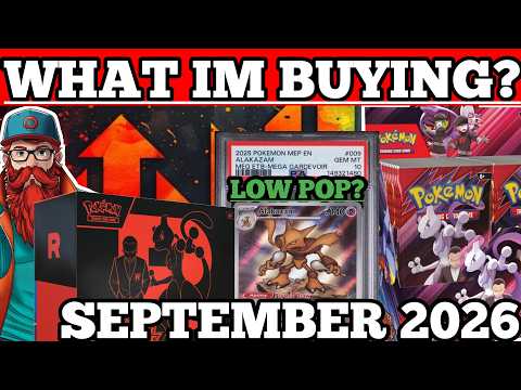 POKEMON INVESTING SEPTEMBER 2026! Pokémon Cards & Products IM Investing into This Month!