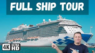 Royal Princess - Full Ship Tour All Public Areas