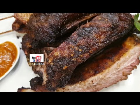 TRAVERS DE PORC AU BARBECUE: Comment Je Réalise Les Travers De Porc Bien Assaisonner À La Braise Bbq