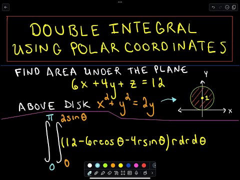 ❖ Doppelintegral mit Polarkoordinaten - Teil 1 von 3 ❖