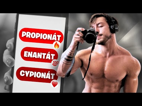 ESTERY TESTOTERONU | ABSROPCE | CO JE TO HALFLIFE