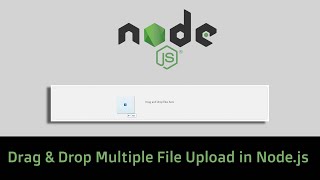 Download the video "Drag & Drop Multiple File Upload in Nodejs"