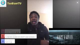 American Getting GASSED To UK Bangers!@RM_fith @Scribz6ix7even  (RM,67 ft Giggs, Krept&Konan)