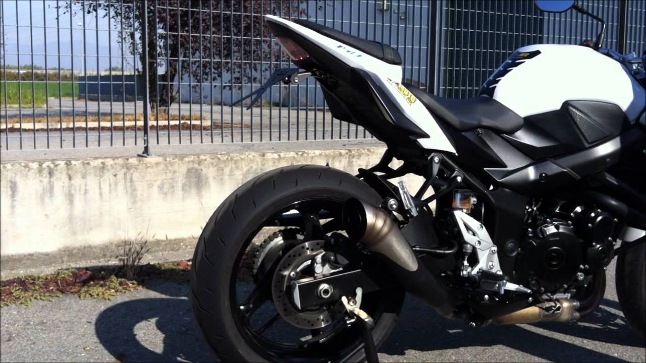 G&G GP exhaust sound on Suzuki GSR 750
