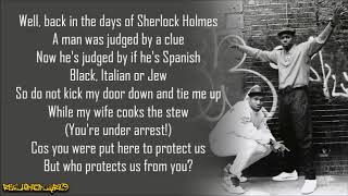 Boogie Down Productions - Who Protects Us From You? (Lyrics)