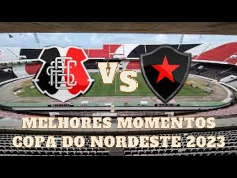 Melhores Momentos Copa do Nordeste 2023 {Santa Cruz 2 x 1 Botafogo-PB}