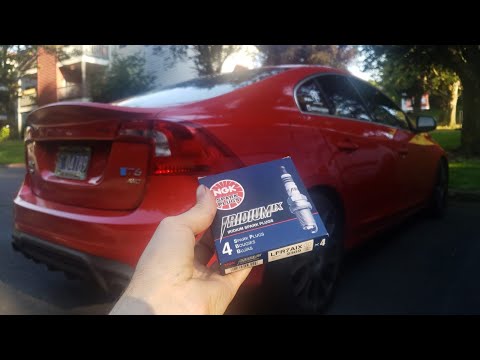 Volvo s60 one step colder performance spark plugs install, gap size...