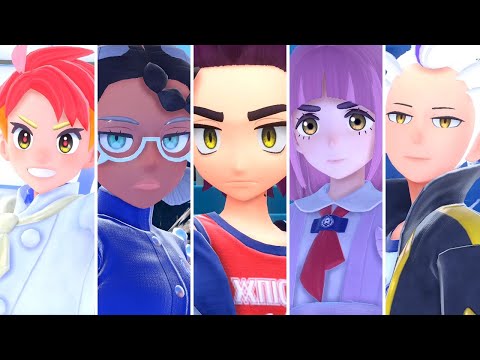 Pokémon Scarlet & Violet: The Indigo Disk - Elite Four & Champion Battle (HQ)