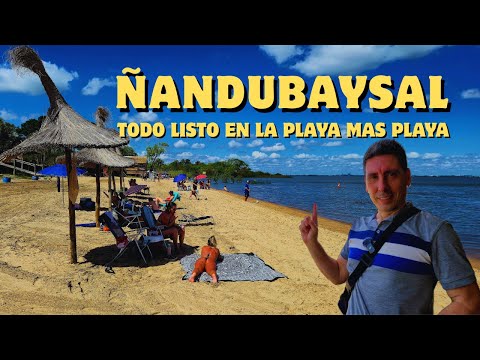 ÑANDUBAYSAL, en ENTRE RÍOS 🌴 El #BALNEARIO #CAMPING con la PLAYA mas PLAYA. #GUALEGUAYCHÚ 🇦🇷