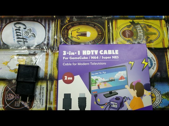 Vídeo relacionado con Equiyoal Convertidor N64 a HDMI Cable Adaptador N64 a HDMI para Nintendo 64 / NGC/SNES/SFC Gamecube Consolas Convertidor Audio Video 1080P 720P con Cable de Alimentacion USB 1M para HDTV