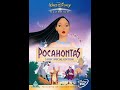 Opening To Pocahontas Special Edition UK DVD 2005