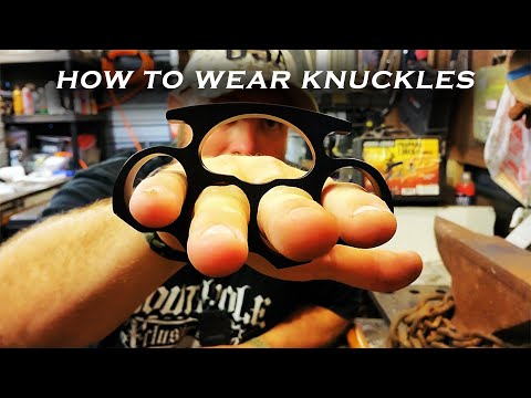 How to wear Brass Knuckles