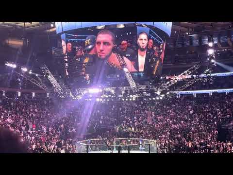 Islam Makhachev Walkout UFC 322 MSG