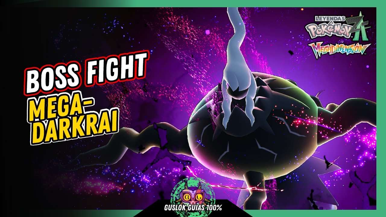 Leyendas Pokemon: Z-A Megadimension – MEGA-DARKRAI Boss Fight 💯 I GUÍA 100% 🏆 Leyendas Pokemon: Z-A Megadimension – MEGA-DARKRAI Boss Fight 💯 I GUÍA 100% 🏆