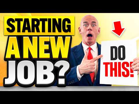 10 TIPS FOR STARTING A NEW JOB! (WHAT TO DO ON THE FIRST DAY AT WORK!) FIRST WEEK AT WORK TIPS!