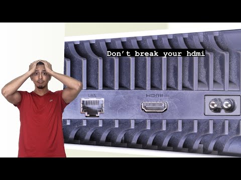 Avoid Breaking your HDMI port on your PS5, XBox Series X