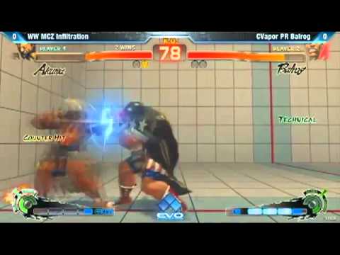 EVO 2012 SSF4 AE 2012 MCZ Infiltration vs CVapor PR Rog