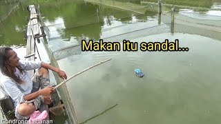 Download lagu Sandal terbalik Tandanya dapat ikan... mp3