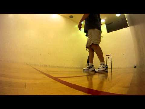 John vs. Jody - racquetball