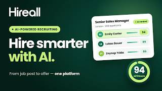 Hireall | AI-Powered Applicant Tracking System (ATS) & Recruiting Software
