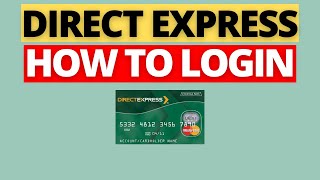 How To Login to Direct Express Online! Step By Step login Walkthrough!