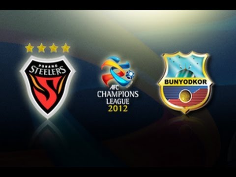 Pohang Steelers Vs Bunyodkor: AFC Champions League 2012 (Group Stage MD2)