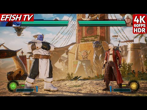 Thanos & Firebrand vs Dante & Thor (Hardest AI) - Marvel vs Capcom: Infinite