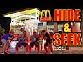 24 HOUR OVERNIGHT HIDE AND SEEK NERF WAR IN WORLD'S BIGGEST MCDONALDS 24 HOUR OVERNIGHT HIDE AND SEEK NERF WAR IN WORLD'S BIGGEST MCDONALDS