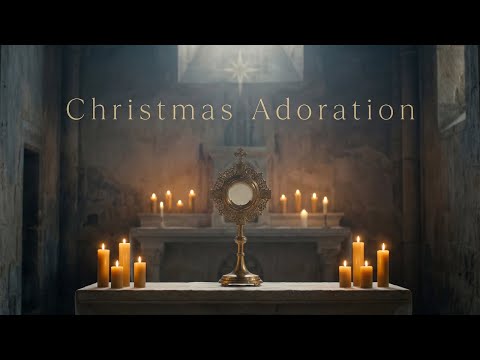 Gregorianischer Weihnachtsgesang für die Eucharistische Anbetung | Heilige Stille & Tiefer Schlaf