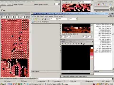 Editing rom level with help Djinn Tile Mapper (using HxD Editor)