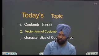 electric charges and fields | lecture3|chapter 1| ncert|cbse|jee mains|coulomb force introduction