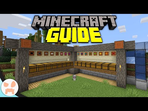 wattles - Easy Auto Sorter Systems! | Minecraft Guide Episode 28 (Minecraft 1.15.2 Lets Play)