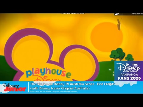 The Playhouse Disney TV Australia Series - End Credits (with Disney Junior Original Australia)
