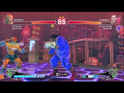 SSF4: Mochi (Dhalsim) VS hiroshi sunya (Boxer)
