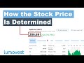 How is the Stock Price Determined? | Stock Market for Beginners (Part 1) | Lumovest