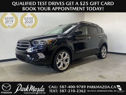BLACK 2018 Ford Escape SE - SE Review   - Park Mazda