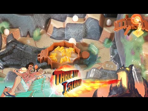 Fireball Island Curse of Vul-Kar Spider Springs Expansion Board Game Review/Commercial