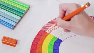 Dětské fixy Faber-Castell Connector - farmářský dům, 18 barev