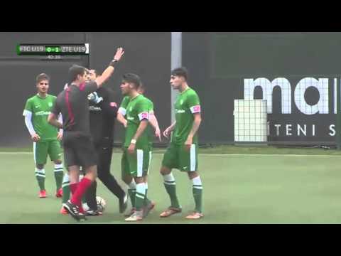 FTC ZTE 2 2 U19 201510, FOCI, UTANPOTLAS, LABDARUGAS