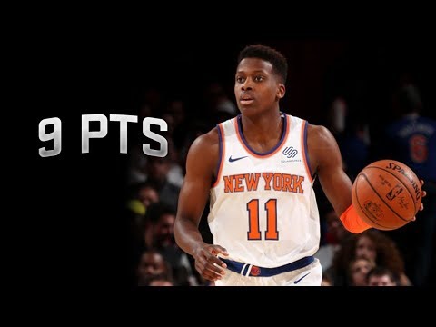 Frank Ntilikina Full Highlights Knicks vs Magic 12.3.2017 - 9 Points