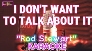 Download lagu I Don't Want To Talk About It- Rod Stewart - Karaoke Version //💃Nature Background 🕺 *Kantang BKC* mp3