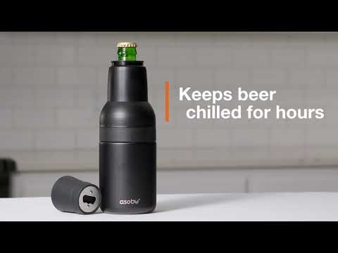 Asobu Frosty Beer 2 Go Beer Bottle Cooler with Bottle Opener Lid - Second Medium