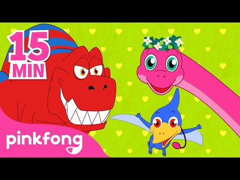 Chantez avec les Dinosaures | +Compilation | Chanson Dinosaures | Pinkfong ! Chansons pour Enfants