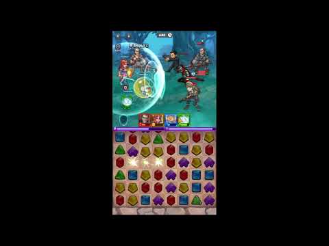 Sega Heroes: Arena battle vs Librarian
