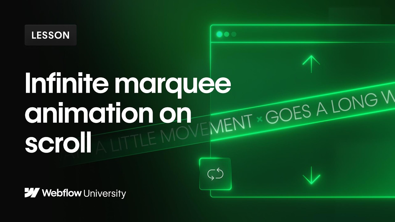 Build a perfectly seamless looping marquee interaction — Webflow tutorial