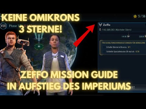 Zeffo Missions GUIDE in SWGOH! How to complete the mission to 3 stars without Omicrons | SWGOH Ge...