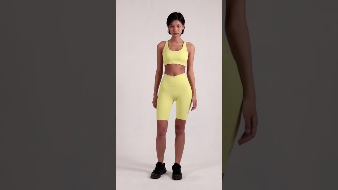 Quần Legging Gym Yoga Đùi Nữ UNIQ Cool Peel Cạp Chéo